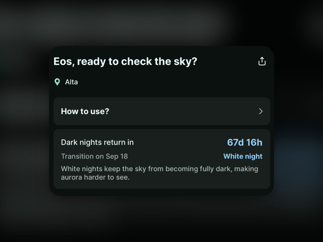 Plan Aurora Viewing with Polar Day and Polar Night