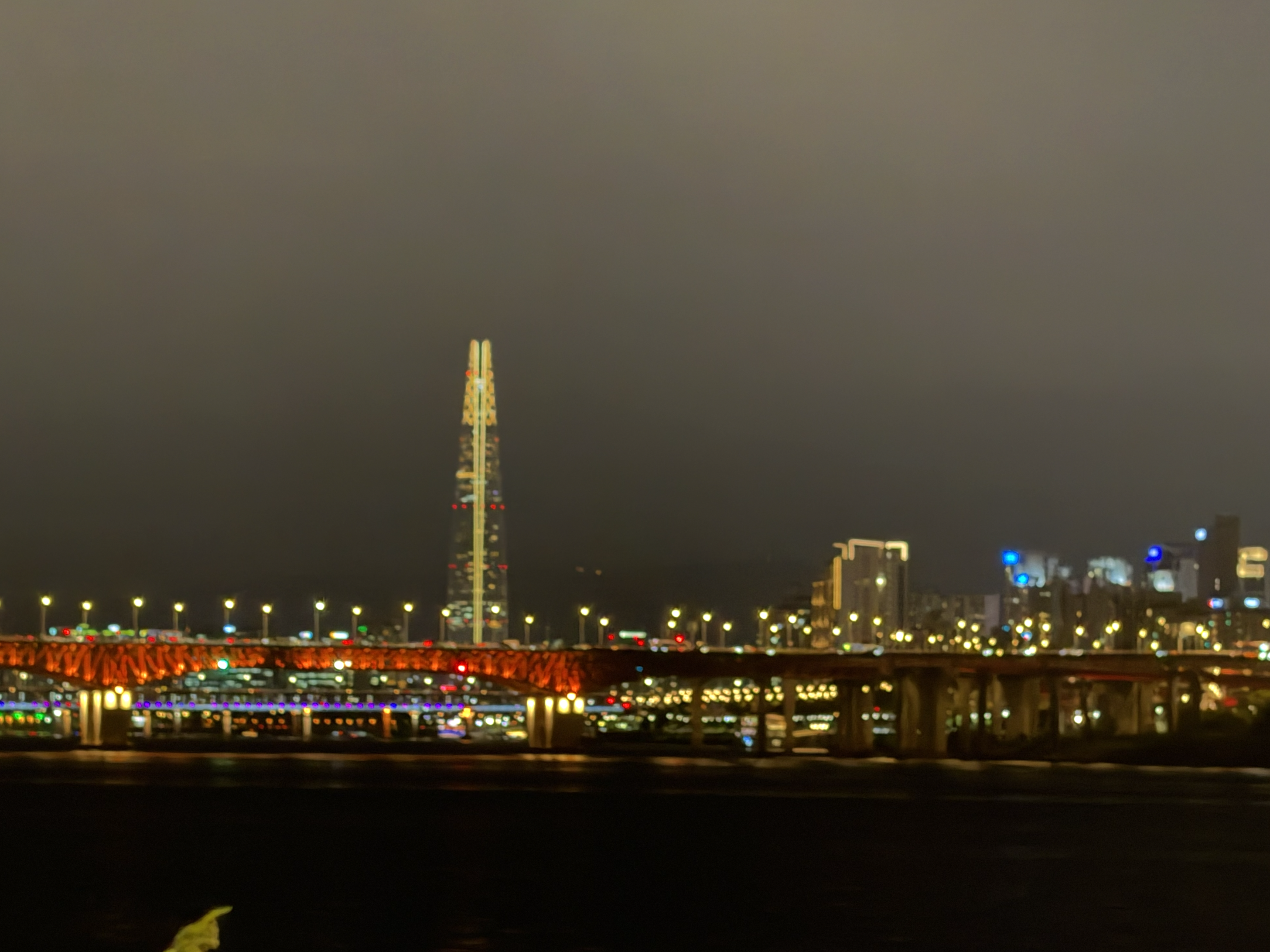 A night view of Seoul