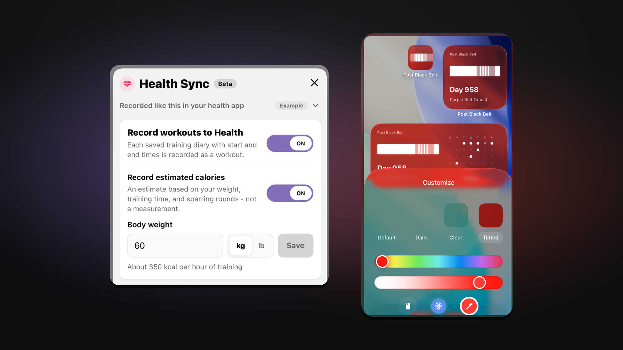 October Update: Training Records in Health and a Home Screen That Feels More Like Yours