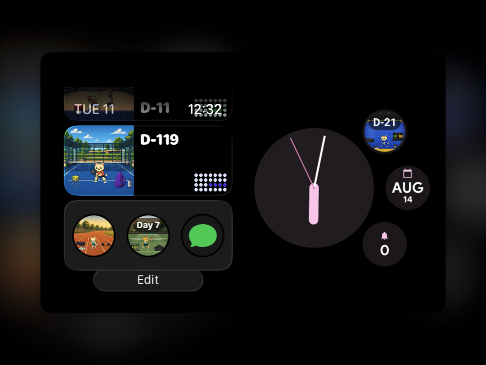 Sportling complications on Apple Watch and Wear OS