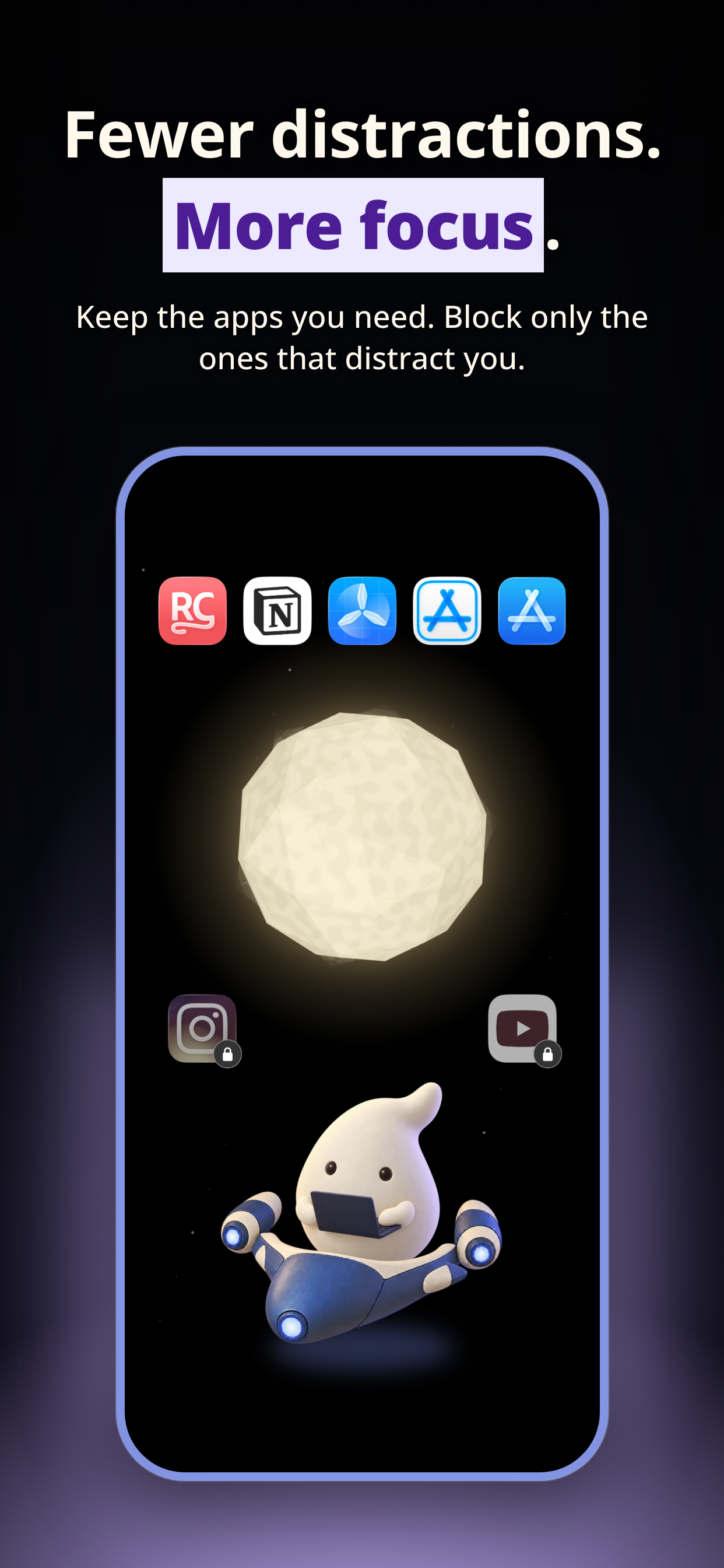 Stelo screenshot showing key features